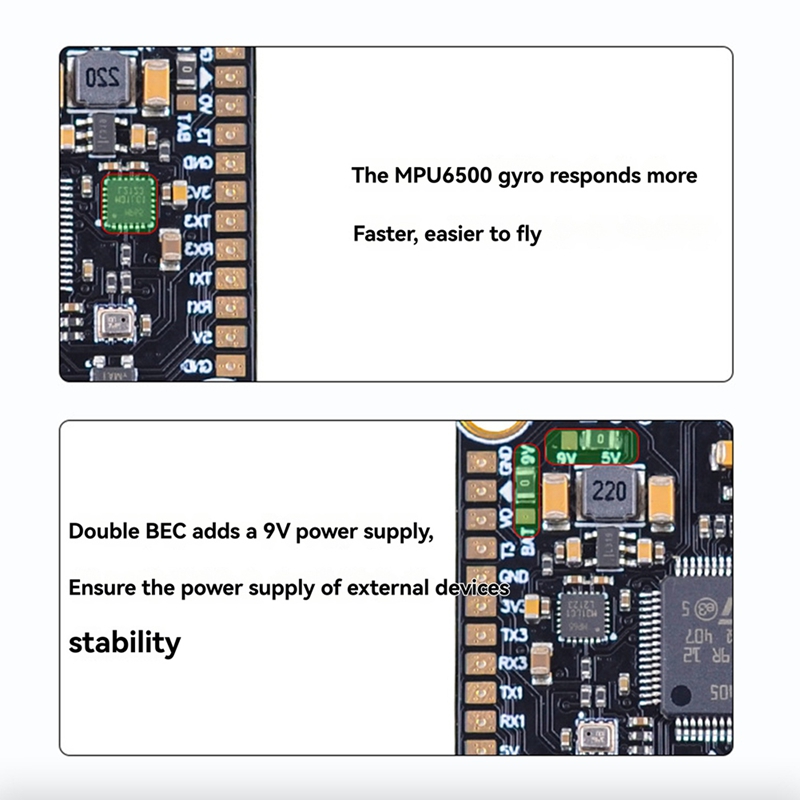 Drone Esc - STACK 80A+F405/F722 per drone FPV da