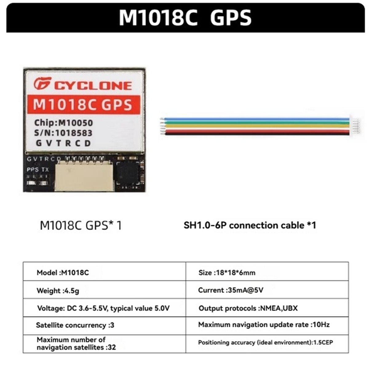 Drone Gps Module - Modulo GPS AAAE M1018C M10 con