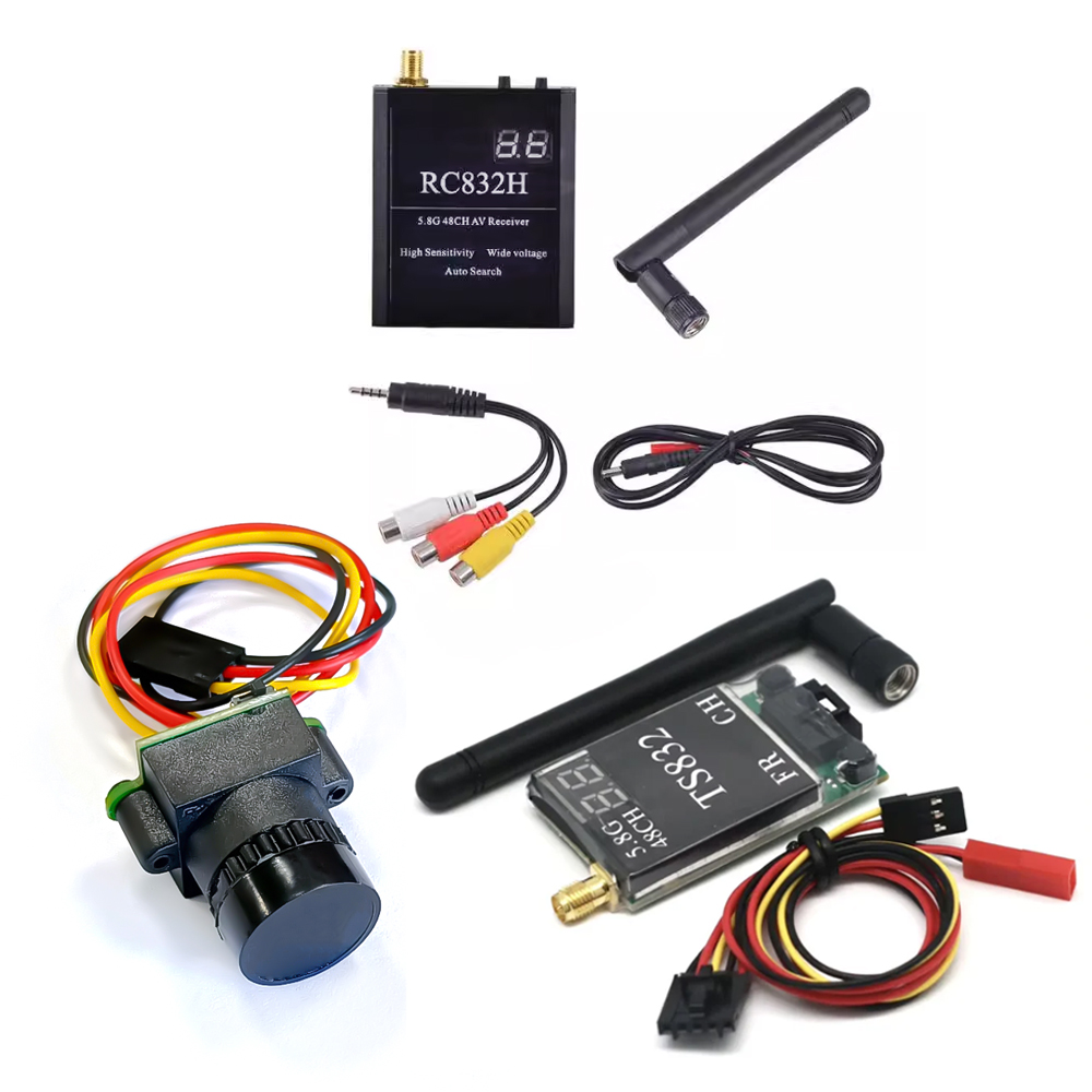 Drone Antenna - Ricevitore TS832 + RC832 + Telecamera