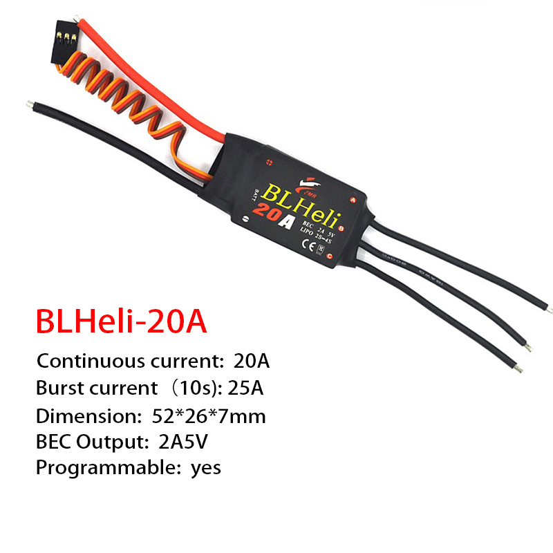 1-3 pezzi brushless ESC BLHeli - Drone Esc recensione e prezzo