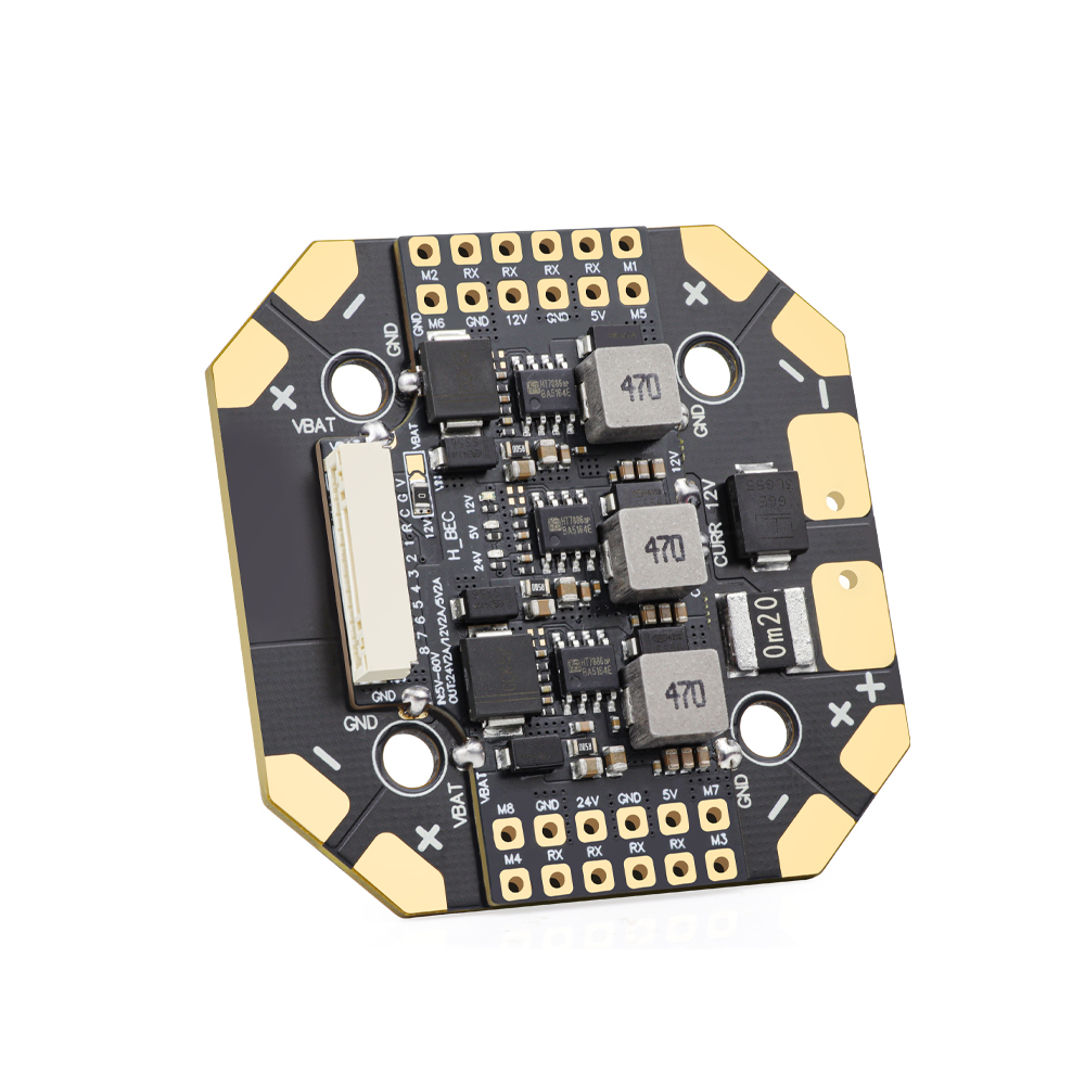 HGLRC 100A 8‑Way 12S V3 PDB Sc - Drone Power Distribution Board recensione e prezzo
