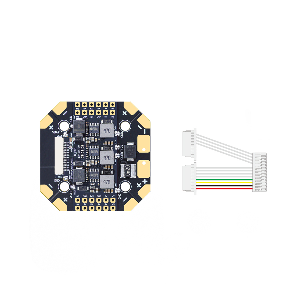 HGLRC 100A 8‑Way 12S V3 PDB Sc - Drone Power Distribution Board recensione e prezzo