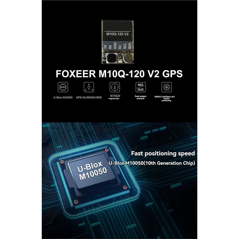 Modulo GPS Exquisite-M10Q-120  - Drone Gps Module recensione e prezzo