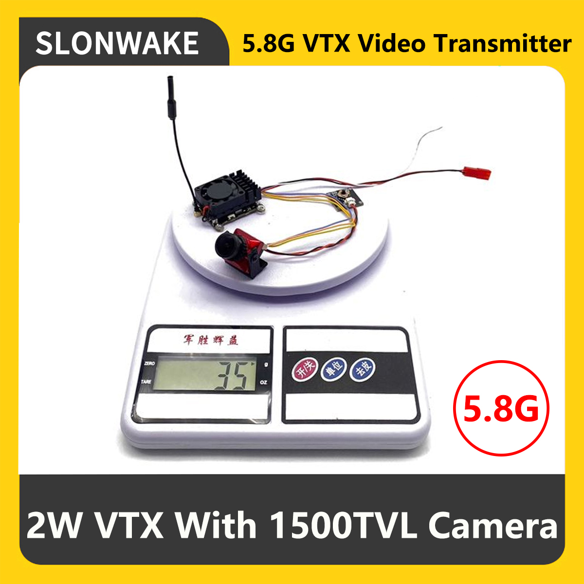 SLONWAKE 5.8G 2000mW Trasmetti - Drone Frame recensione e prezzo
