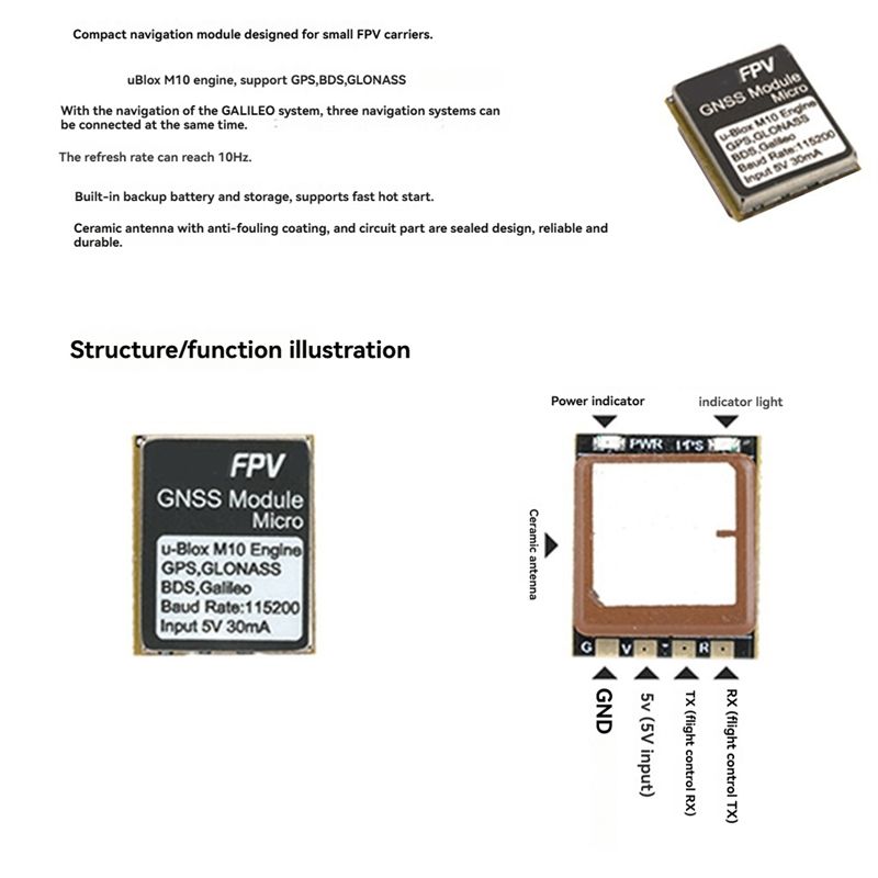 B16C-Per Modulo GPS GNSS Micro - Drone Gps Module recensione e prezzo