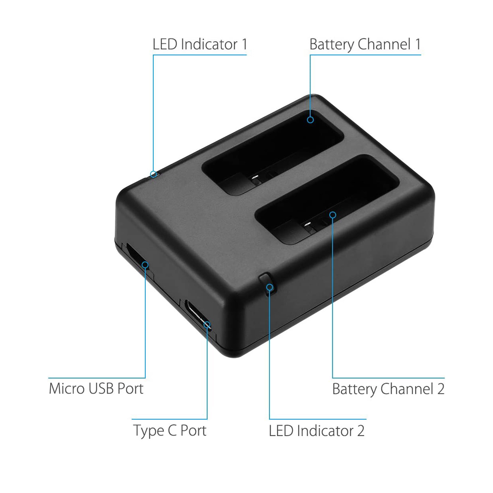 Adatto per caricabatterie GOPR - Drone Charger recensione e prezzo